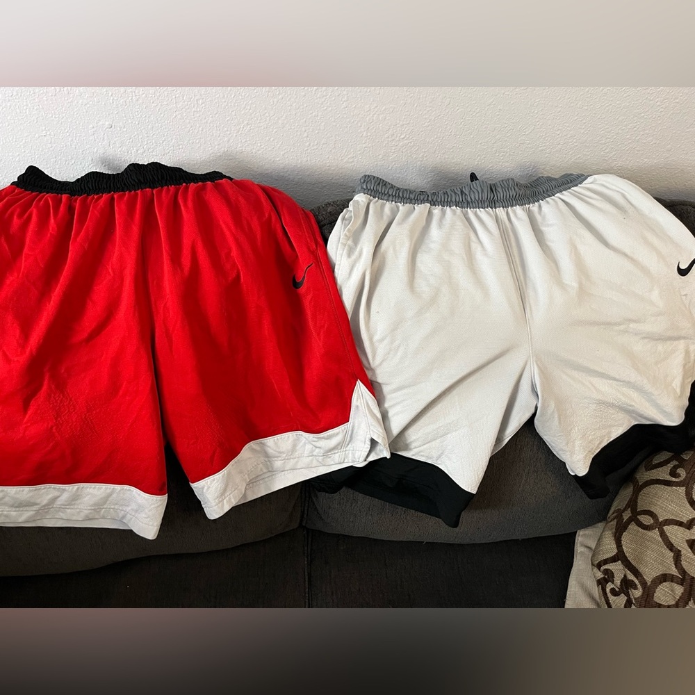 2 MENS XL Nike drifit shorts for lounging